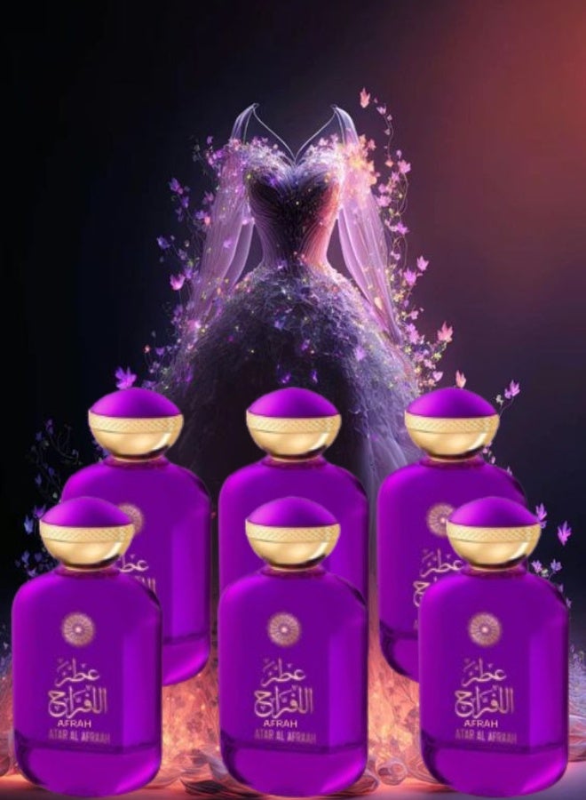افراح  6 قطع عطر الفراح 100مل - Image 1